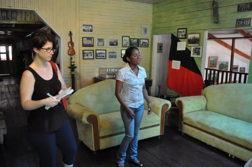 Visiting a nearby museum to learn more about indigenous peoples.